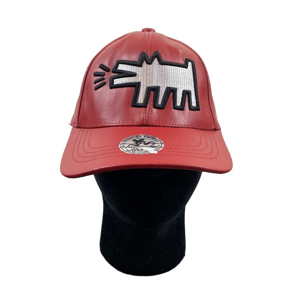 Keith Haring by Field House Leather Baseball Cap Adjustable Hat